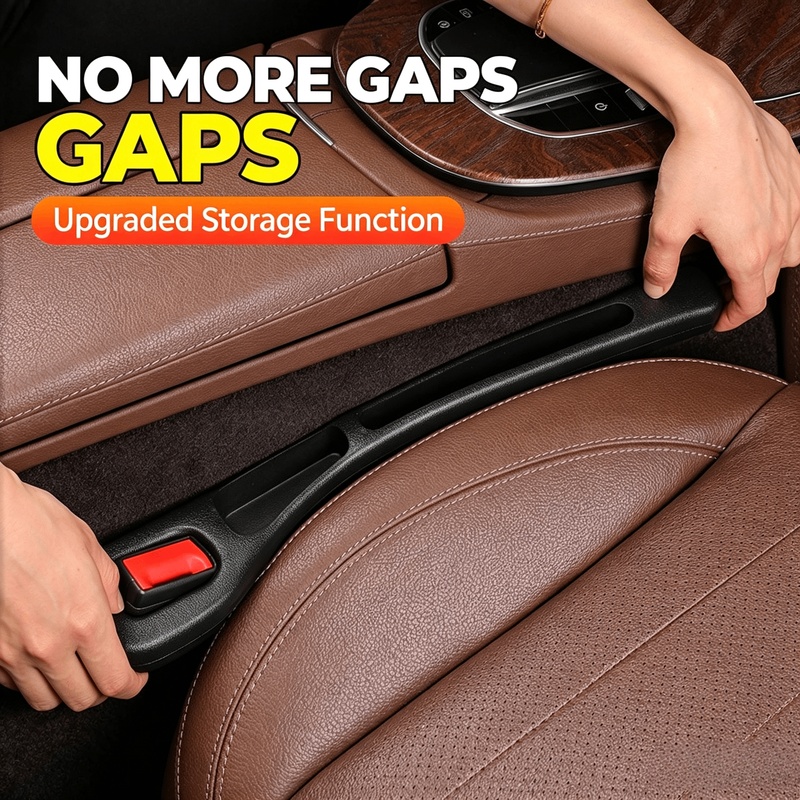 Car Accessories Tape - Auto-Sitzspalt-Füller, auslaufsicherer Seitennaht-Stopfenstreifen, multifunktionaler Handy- und