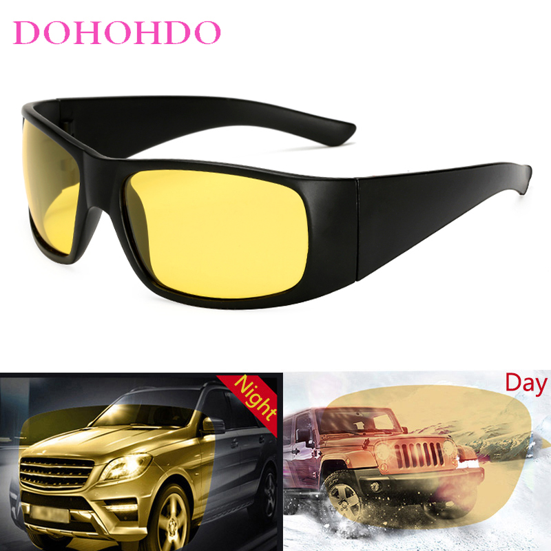 Car Accessories Brand - Vintage Markendesign Auto-Fahrer Nachtsichtbrille Herren Blendschutz