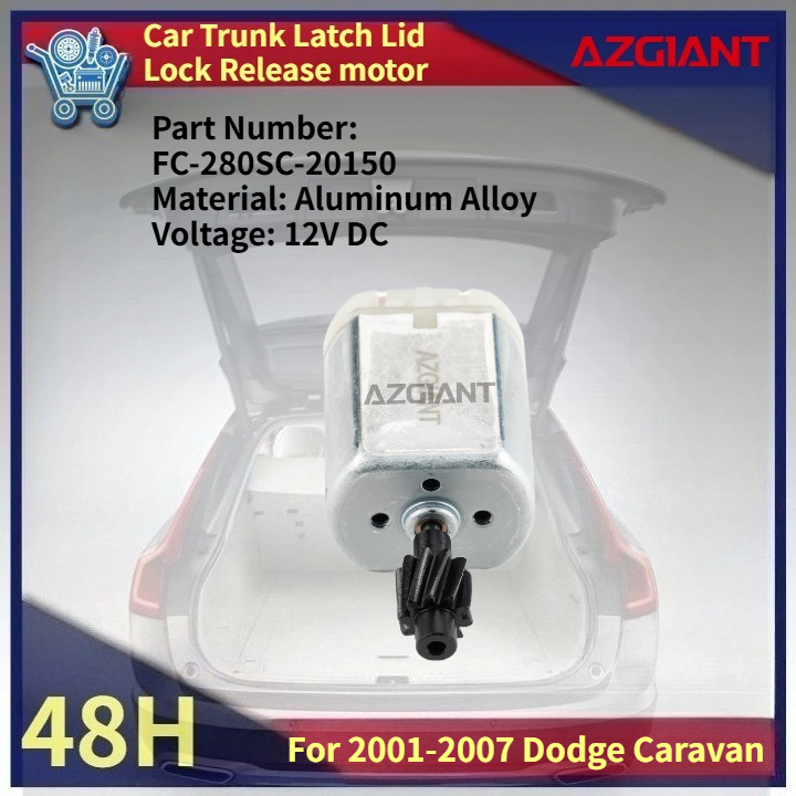 Car Accessories Brand - AZGIANT Kofferraumverriegelungsdeckel-Entriegelungsmotor für Dodge Caravan 2001–2007.