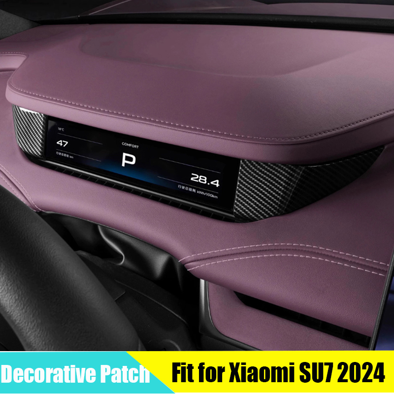 Car Accessories Xiaomi - Auto-Armaturenbrett-Dekorationspatch Passend für Xiaomi SU7 2024-2025