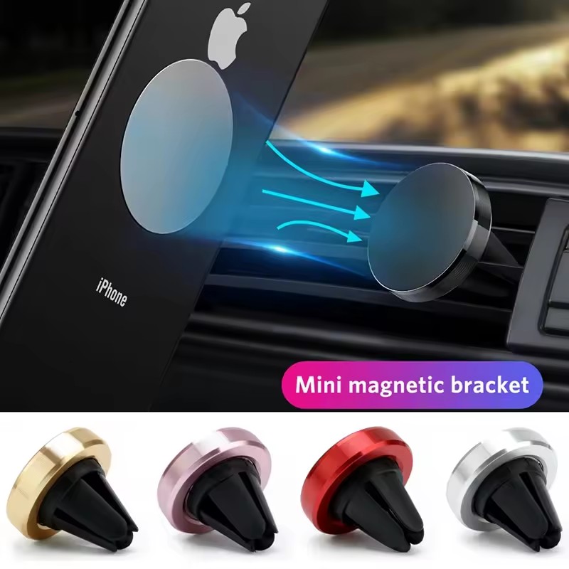 Car Accessories Xiaomi - Magnetische Auto-Handyhalterung für Lüftungsschlitze, Smartphone-Halterung, Handy-Ständer,