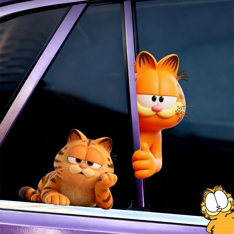 Car Accessories Cute - Garfield Anime Cartoon Niedliche Lustige Sticker