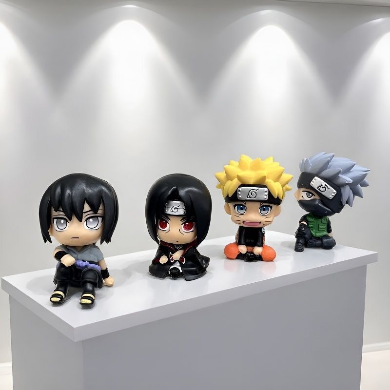 Car Accessories Cute - NARUTO Cartoon Niedliche Figur Modell Kawaii