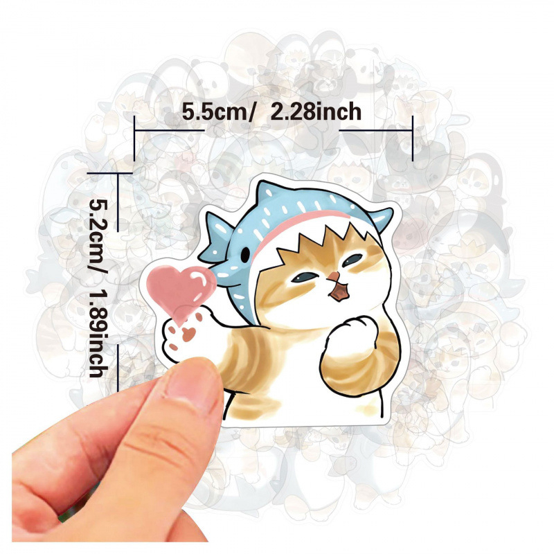 Mofusand Niedliche Aufkleber f – Car Accessories Cute Bewertung und Preis