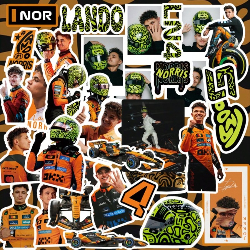 59-teiliges Lando Norris-Aufkl – Car Accessories Outside Bewertung und Preis