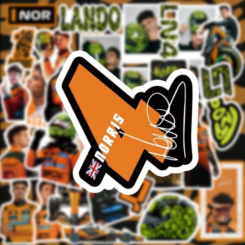 59-teiliges Lando Norris-Aufkl – Car Accessories Outside Bewertung und Preis