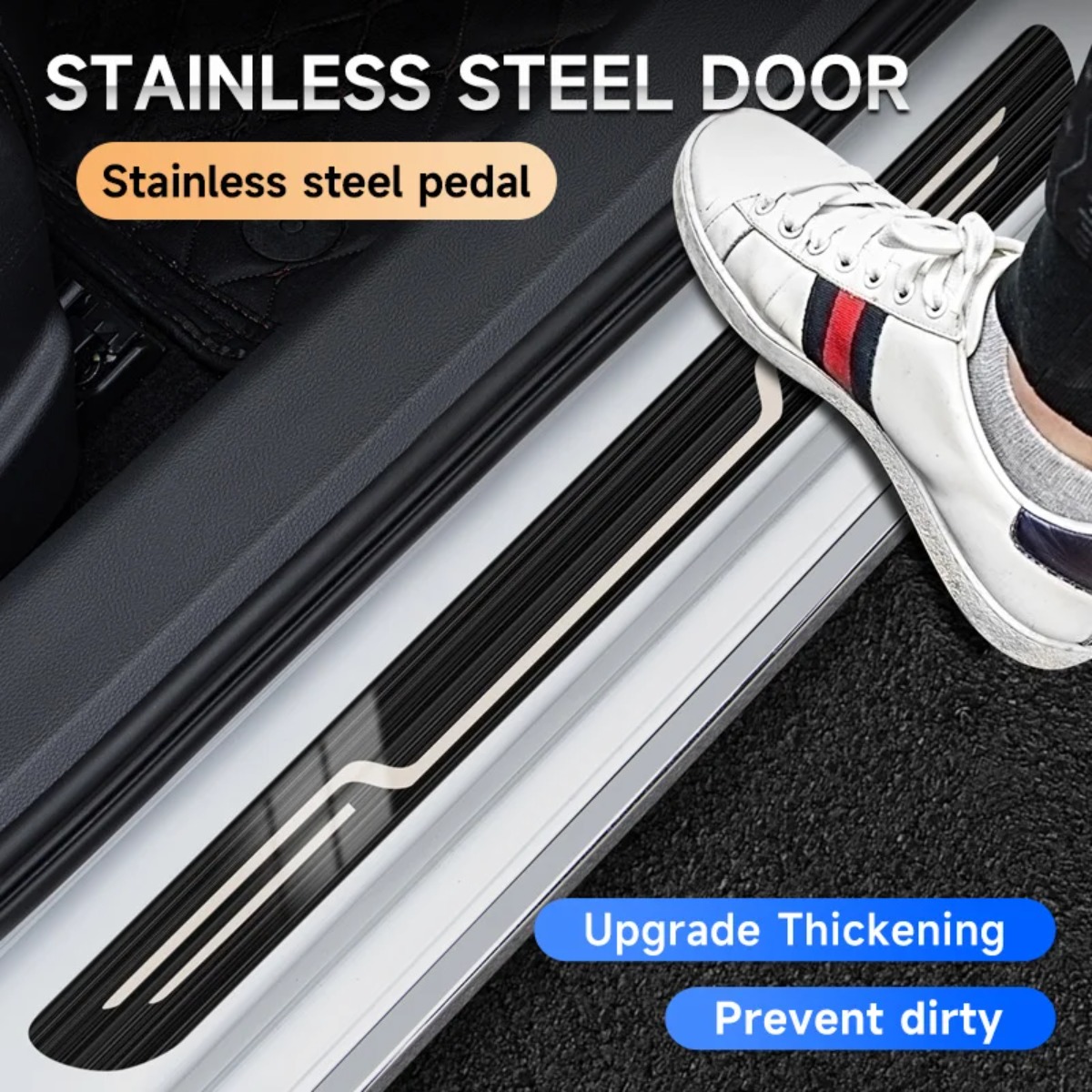 Edelstahl-Einstiegsleisten-Sch – Car Accessories Tape Bewertung und Preis